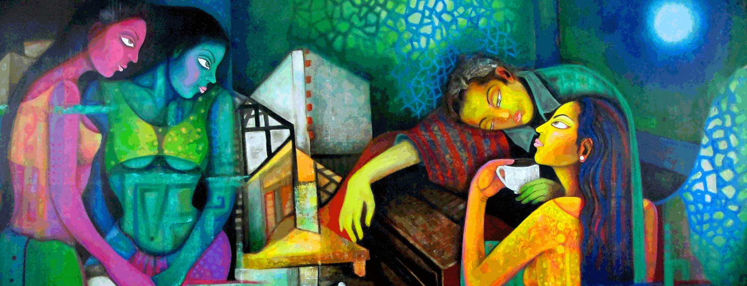 Painting by Poonam Chandra Tyagi